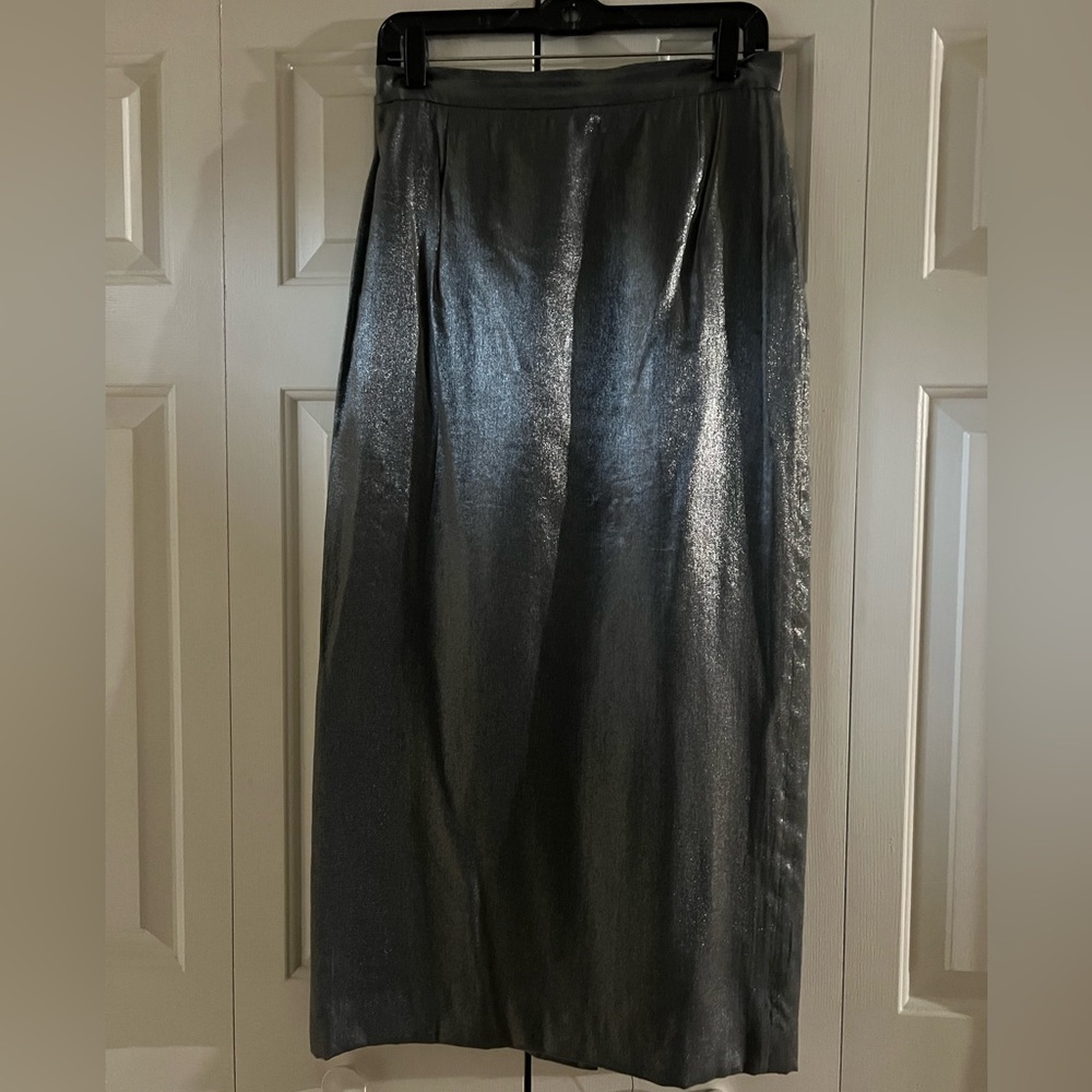 Metallic Suit. Casual Corner Size 12